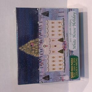 Briar Patch 2011 Collectible Edition White House Holiday 500 Piece Puzzle - New